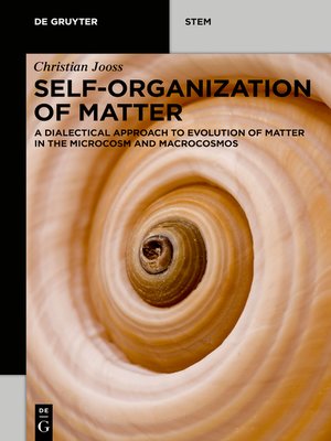 cover image of Self-organization of Matter